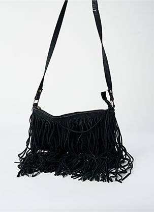 Sac fermeture zippée noir TRAFALUC femme