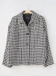 Veste casual coupe droite noir MONKI femme