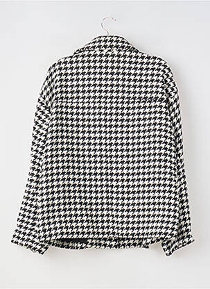 Veste casual coupe droite noir MONKI femme