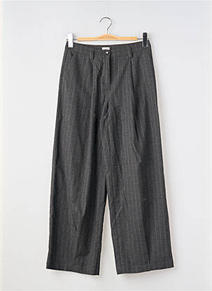 Pantalon droit taille à pinces taille normale gris PIMKIE femme