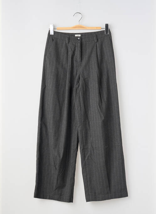 Pantalon droit taille à pinces taille normale gris PIMKIE femme