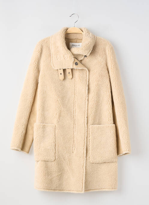 Veste casual coupe droite beige MAISON 123 femme