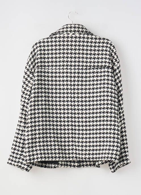 Veste casual coupe droite noir MONKI femme