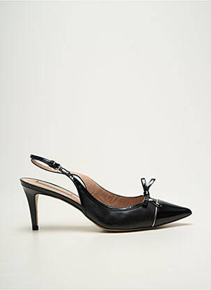 Escarpins fermeture boucle(s) talon de 7 à 9cm noir PURA LOPEZ femme