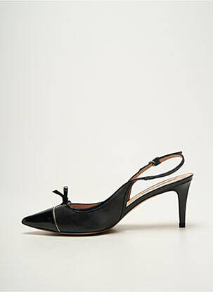 Escarpins fermeture boucle(s) talon de 7 à 9cm noir PURA LOPEZ femme