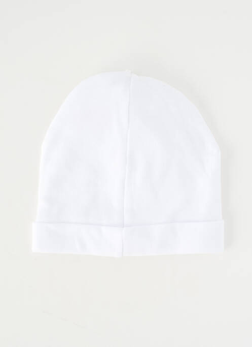 Bonnet blanc P'TIT BISOU enfant