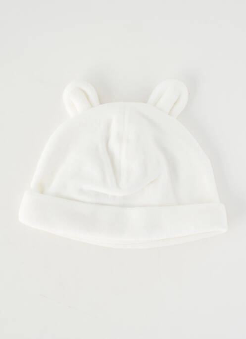 Bonnet doublure blanc P'TIT BISOU enfant