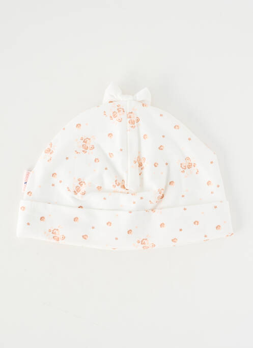 Bonnet beige P'TIT BISOU fille