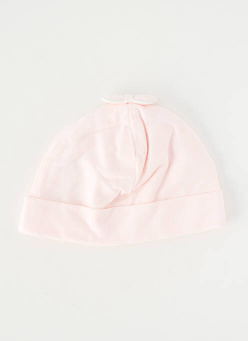 Bonnet doublure rose MARESE fille