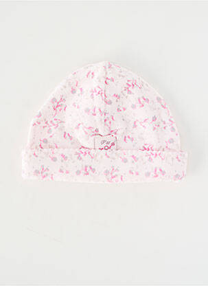 Bonnet rose P'TIT BISOU fille