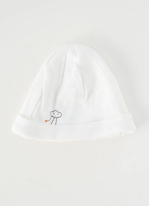 Bonnet doublure blanc MARESE enfant