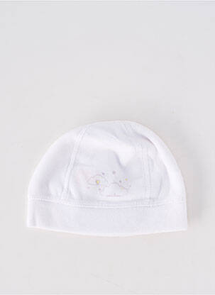 Bonnet blanc P'TIT BISOU enfant