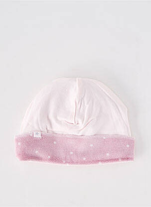 Bonnet rose P'TIT BISOU fille