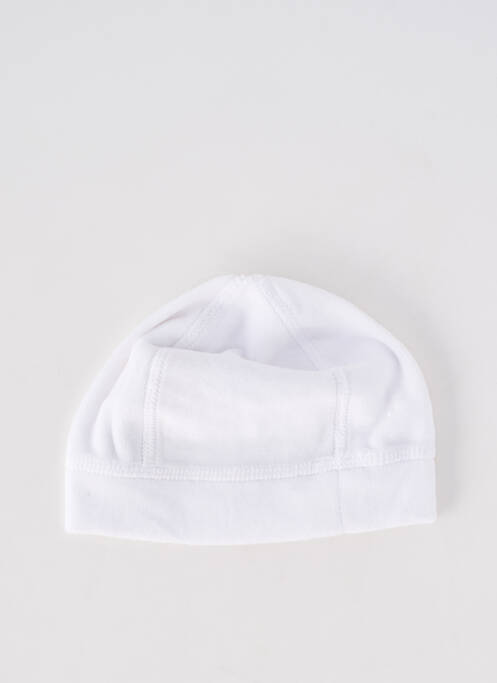 Bonnet blanc P'TIT BISOU enfant