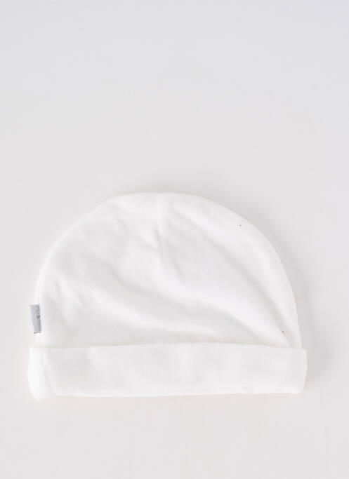 Bonnet blanc P'TIT BISOU enfant