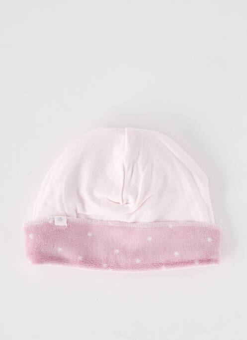 Bonnet rose P'TIT BISOU fille