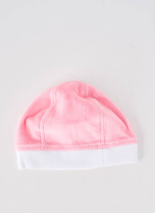 Bonnet rose P'TIT BISOU fille