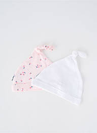 Bonnet rose P'TIT BISOU fille