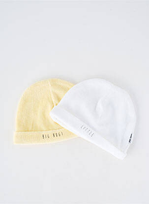 Bonnet jaune P'TIT BISOU enfant