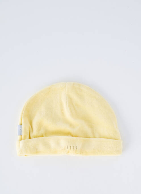 Bonnet jaune P'TIT BISOU enfant
