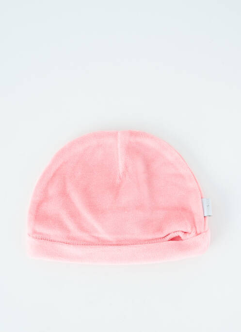 Bonnet rose P'TIT BISOU fille