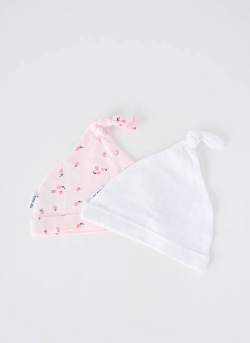 Bonnet rose P'TIT BISOU fille