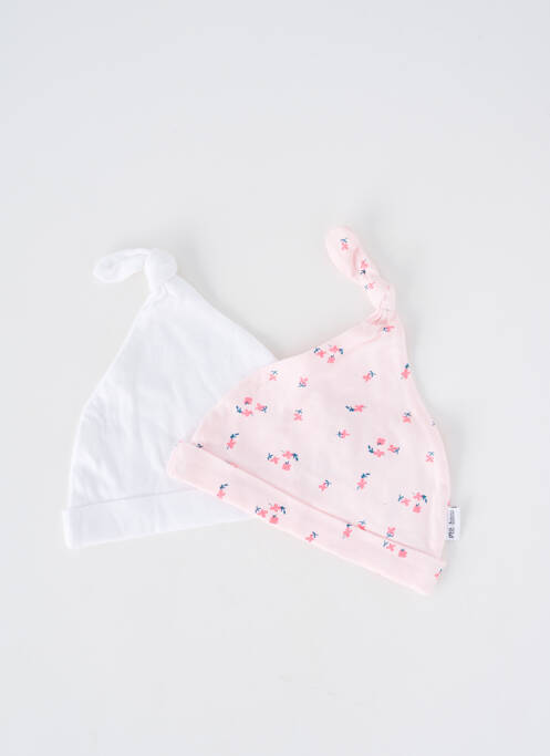 Bonnet rose P'TIT BISOU fille