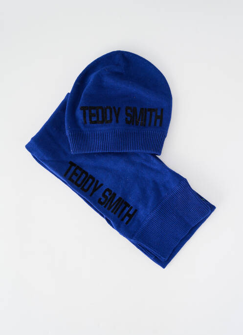 Bonnet bleu TEDDY SMITH garcon