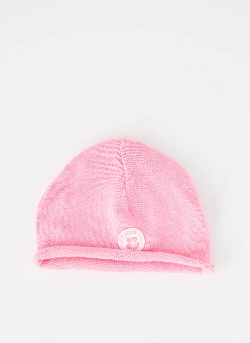 Bonnet rose P'TIT BISOU fille