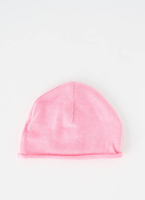 Bonnet rose P'TIT BISOU fille