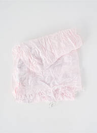 Echarpe effet matière satinée rose MARESE fille