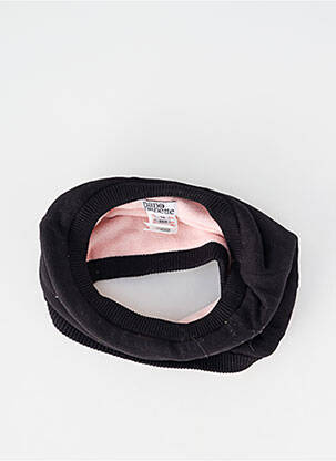 Col / tour de cou doublure noir NANO & NANETTE fille