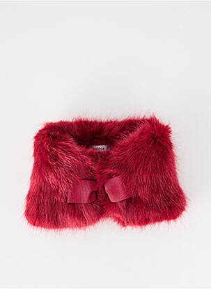 Col / tour de cou coutures renforcées rouge MARESE fille