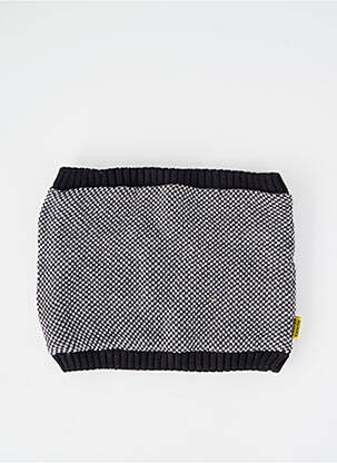 Col / tour de cou stretch noir NANO & NANETTE enfant