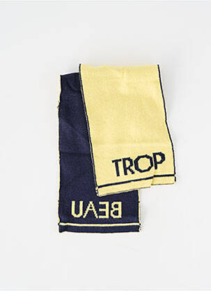 Echarpe maille opaque jaune MARESE garcon