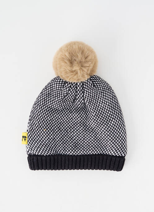 Bonnet doublure noir NANO & NANETTE enfant