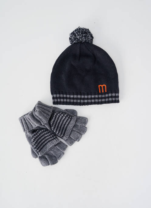 Bonnet bord-côtes gris MARESE garcon