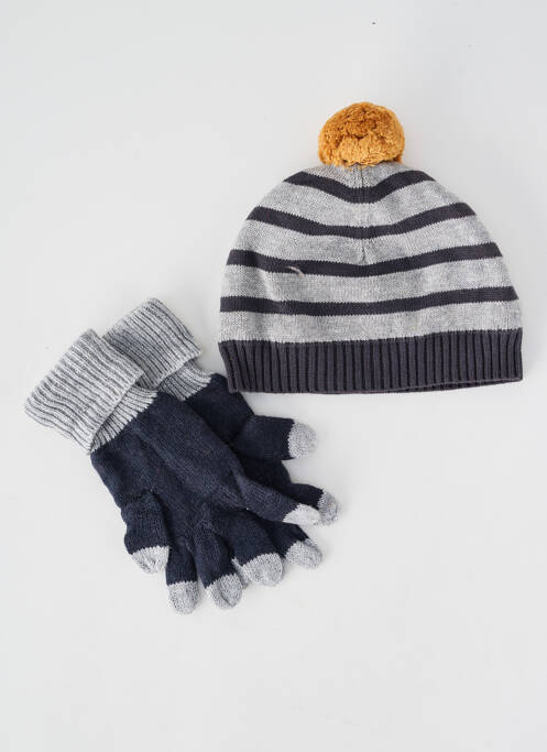 Bonnet maille fine gris MARESE garcon