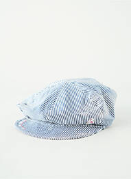 Casquette tissage popeline bleu NANO & NANETTE fille