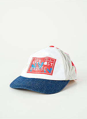 Casquette imprimé fantaisie bleu MARESE garcon