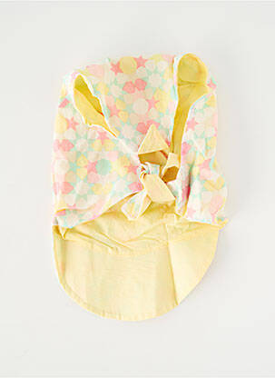 Casquette imprimé fantaisie jaune MARESE fille