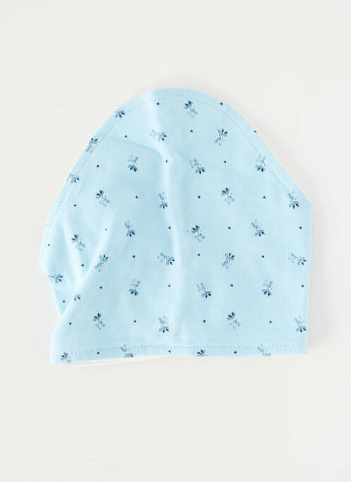 Bavoir imprimé fantaisie bleu P'TIT BISOU garcon