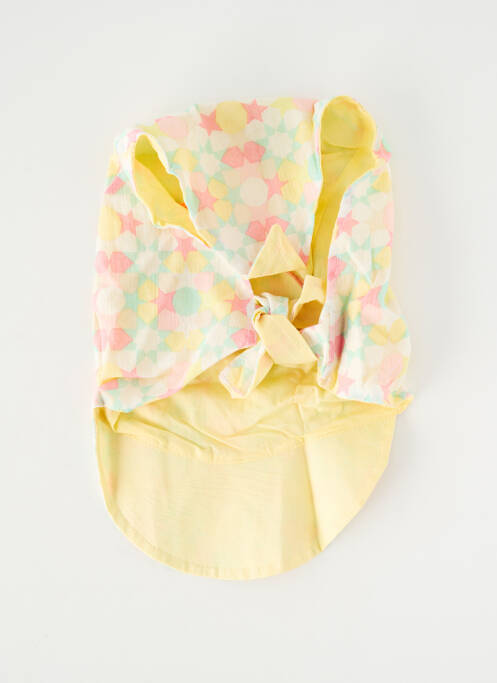 Casquette imprimé fantaisie jaune MARESE fille