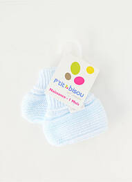 Gants bleu P'TIT BISOU enfant
