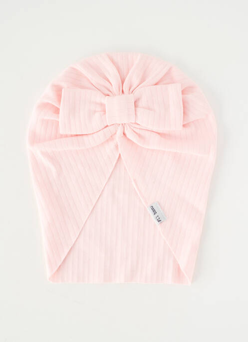 Bonnet rose P'TIT BISOU fille