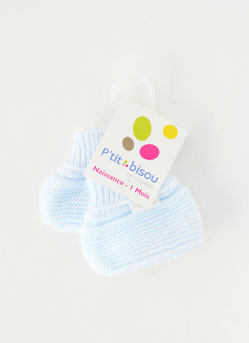 Gants bleu P'TIT BISOU enfant