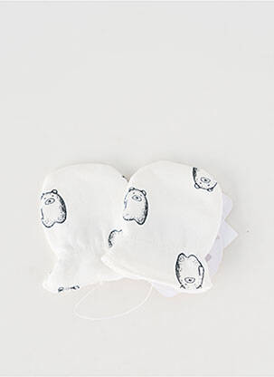 Gants stretch blanc MARESE garcon