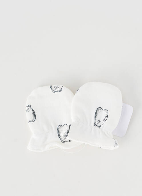 Gants stretch blanc MARESE garcon