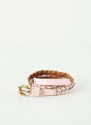 Ceinture coutures renforcées rose MARESE femme