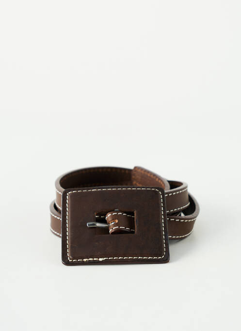 Ceinture marron KARTING femme